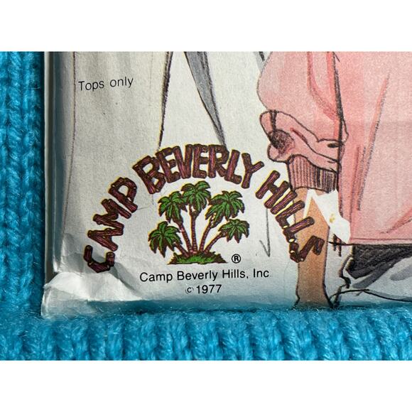 McCalls Sewing pattern 9527 T shirt dolman sleeve sweatshirt 1980s size small - Picture 3 of 7